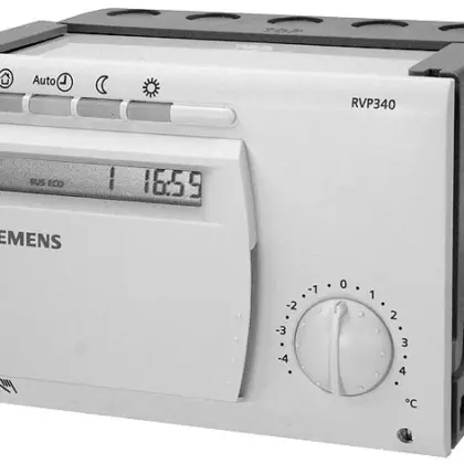 Siemens Ruimteklokthermostaat Siemens klasse II RVP340 S55370-C136