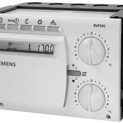 Siemens Ruimteklokthermostaat Siemens klasse II RVP360 S55370-C139