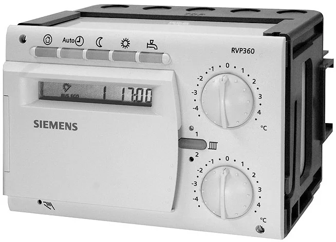 Siemens Ruimteklokthermostaat Siemens klasse II RVP360 S55370-C139
