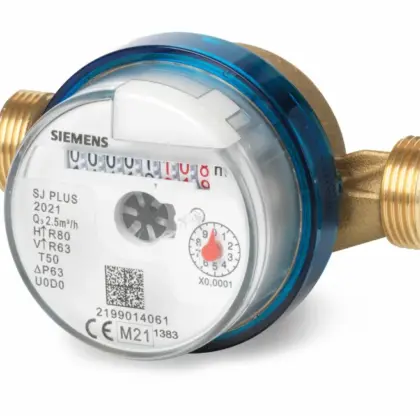 Siemens Watermeter Siemens 4m3/h koud tapwater 1" S55560-F112
