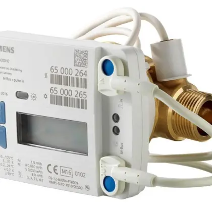 Siemens Elektr. mechanische warmtemeter type WFM54 1