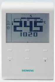 Siemens Ruimteklokthermostaat Siemens weekklok klasse II RDE100 S55770-T278