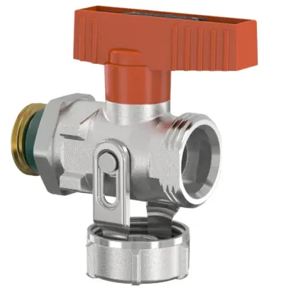 Simplex Kogelkraan met volle doorlaat DN 1/2"x3/4" MM PN16 voor solar Simplex KFE F10647
