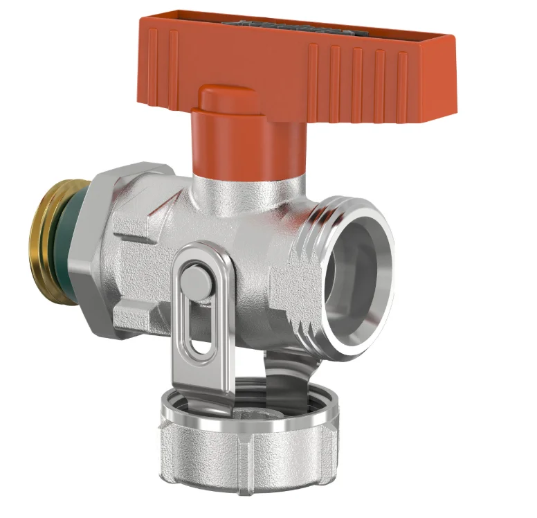 Simplex Kogelkraan met volle doorlaat DN 1/2"x3/4" MM PN16 voor solar Simplex KFE F10647