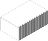 Sleurs OKAST080FN50H35L1 Sleurs Asolo Free wastafelonderkast met 1 lade 800 x 500 x 350 mm - eik natuur