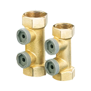 Socla 149B2213 Watts EA291 terugslagklep FF 5/4 x 5/4 - messing - Belgaqua gekeurd