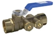 Socla 228020243 Watts TBE-EA terugslagklep met bolkraan FF 3/4 x 3/4 - Belgaqua gekeurd