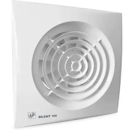 Soler & Palau 5210400700 Soler & Palau Silent 100 CZ badkamerventilator - wit - 95m³/h - 230V