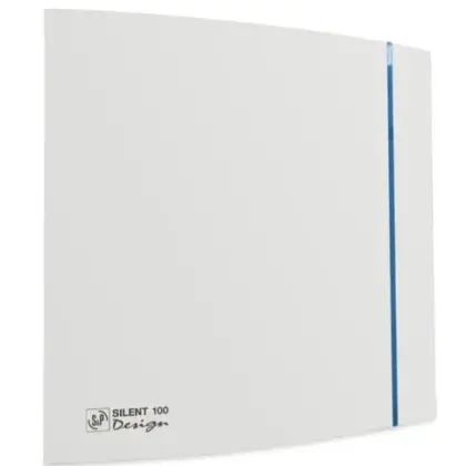 Soler & Palau 5210603100 Soler & Palau Silent 100 CZ design 3C badkamerventilator - wit - 95m³/h - 230V