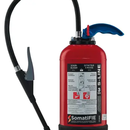 Somati Schuimblusser S-line FR6 met zwarte voet somati AAB009