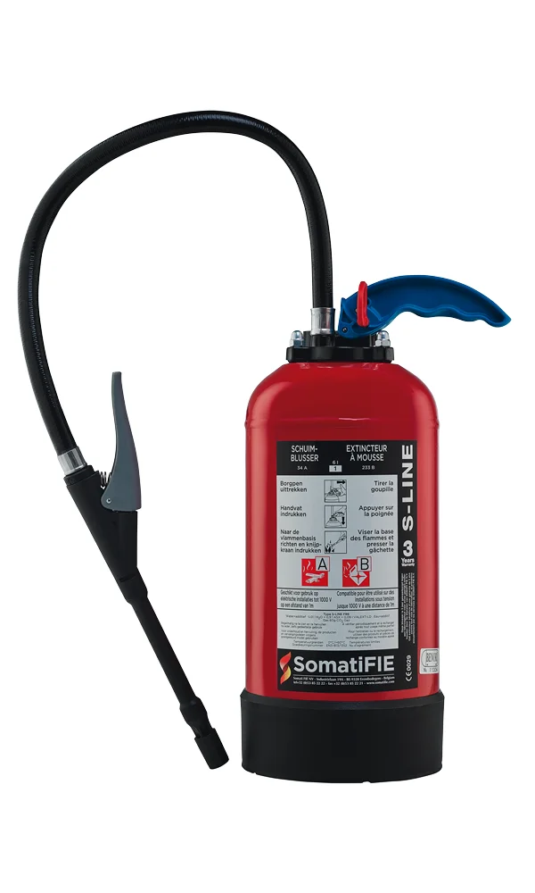 Somati Schuimblusser S-line FR6 met zwarte voet somati AAB009