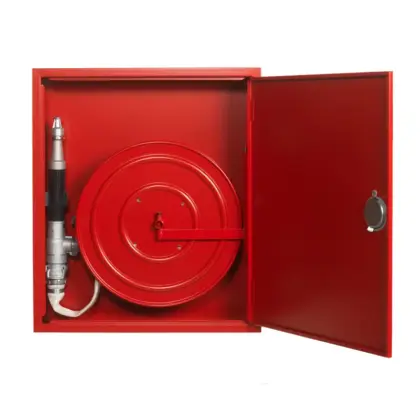 Somati HYDRANTKAST R+L enkele afroller 640 x 740 x 140 (RAL 3001) somati BCA013