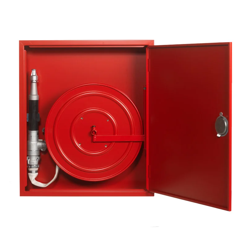 Somati HYDRANTKAST R+L enkele afroller 640 x 740 x 140 (RAL 3001) somati BCA013