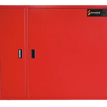 Somati HASPELKAST 2D voor SANILITE vaste+zwenkbare haspel 1000x1100x265mm - WIT somati BCA054