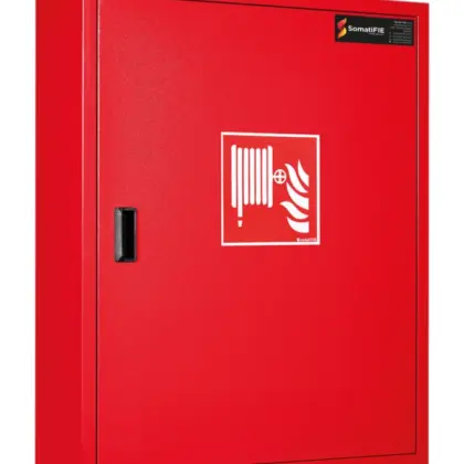 Somati HASPELKAST voor SANILITE vaste + zwenkbare haspel 1000x800x265mm - ROOD RAL 3000 somati (zie 5003) BCA057