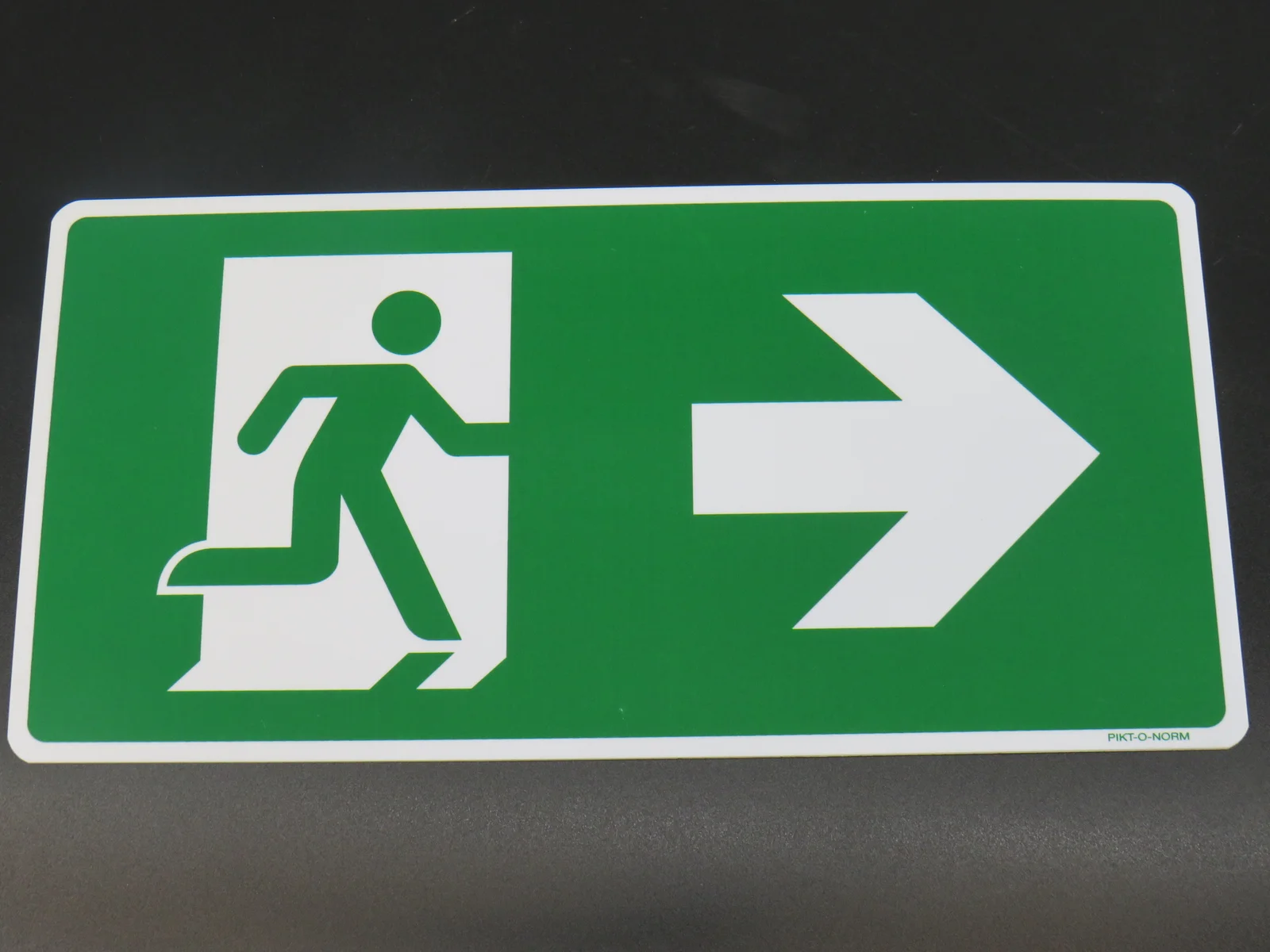 Somati PICTOGRAM ISO NOODUITGANG fig R Somati IC0069