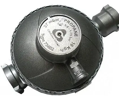 Soper Drukregelaar met vaste uitgangsdruk 37mbar 1/2F 10kg/u voor propaan