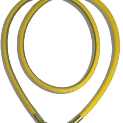 Soper Inox gasslang EN14800 gekeurd 1/2MF L150cm Soper GPF101446