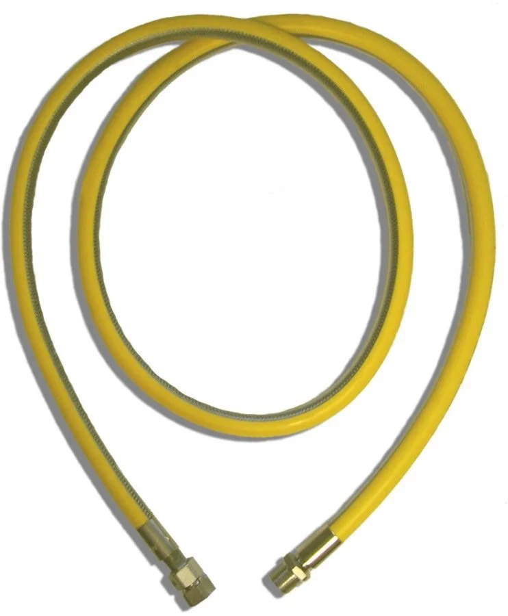 Soper Inox gasslang EN14800 gekeurd 1/2MF L50cm Soper GPF101443