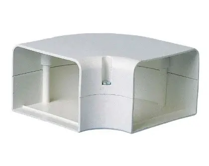 SpeediDuct ADP-1223-010 SpeediDuct 70x65 platte bocht 90° - 70 mm