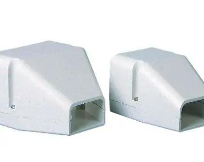 SpeediDuct ADP-1540-010 SpeediDuct 105x75 eindstuk kanaal 105 mm