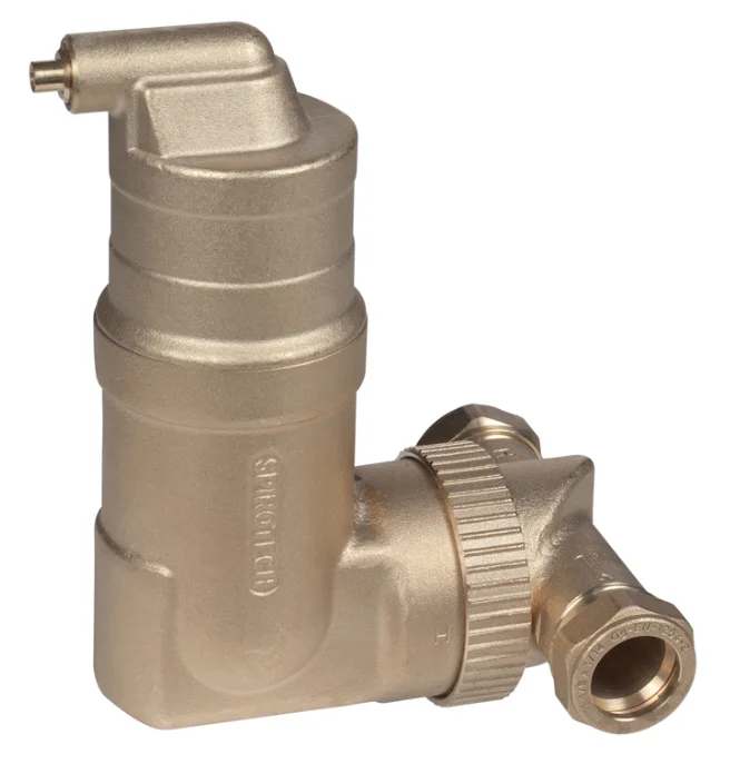 Spirotech Luchtafscheider Spirotech SpiroVent 28mm 28 knel horizontaal/verticaal UA028W