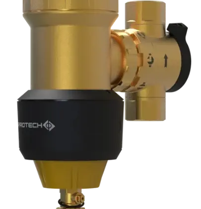 Spirotech SpiroTrap HPF filter voor warmtepomp - FF 28 x 28 mm - knelkoppelingen UE028XJF