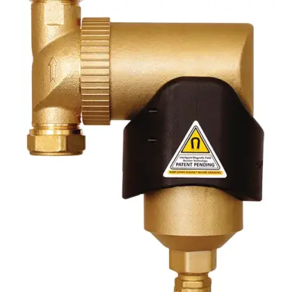 Spirotech Vuilafscheider Spirotech SpiroTrap MB3 3/4" 20 binnendraad horizontaal/verticaal met magneet extern UE075WJ