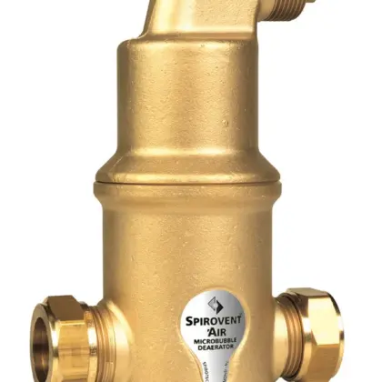 Spirotech Luchtafscheider Spirotech SpiroVent Solar 22mm 22 knel horizontaal AA022FBA08