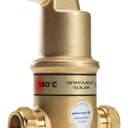 Spirotech Luchtafscheider Spirotech SpiroVent Solar 3/4" 20 binnendraad horizontaal AA075FBA08