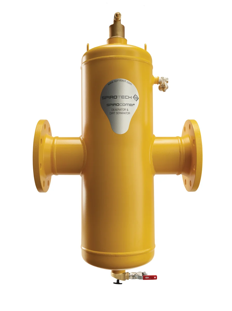 Spirotech Lucht-/vuilafscheider Spirotech SpiroCombi DN50 50 flens horizontaal met magneet intern BC050FM