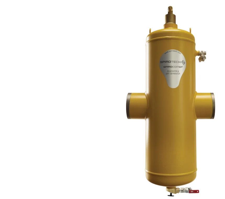 Spirotech Lucht-/vuilafscheider Spirotech SpiroCombi DN65 65 flens horizontaal met magneet intern BC065LM