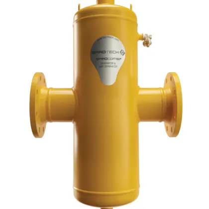 Spirotech Lucht-/vuilafscheider Spirotech SpiroCombi DN80 80 flens horizontaal met magneet intern BC080FM