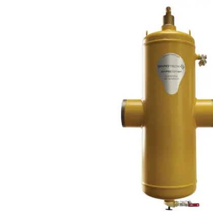 Spirotech Lucht-/vuilafscheider Spirotech SpiroCombi DN80 80 flens horizontaal met magneet intern BC080LM