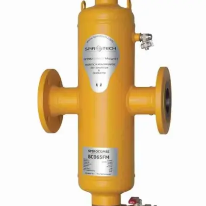Spirotech Lucht-/vuilafscheider Spirotech SpiroCombi DN125 125 flens horizontaal met magneet intern BC125FM