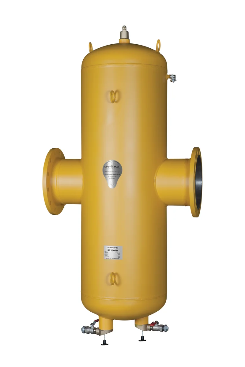 Spirotech Lucht-/vuilafscheider Spirotech SpiroCombi DN300 300 flens horizontaal met magneet intern BC300FM