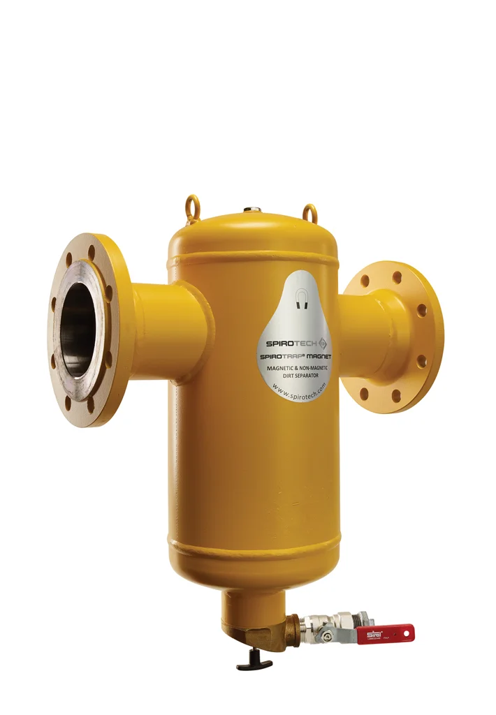 Spirotech Vuilafscheider Spirotech SpiroTrap DN50 50 flens horizontaal met magneet intern BE050FM