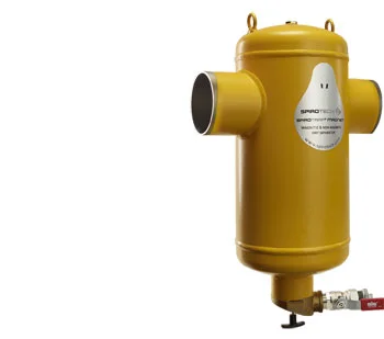 Spirotech Vuilafscheider Spirotech SpiroTrap DN125 125 laseind horizontaal met magneet intern BE125LM