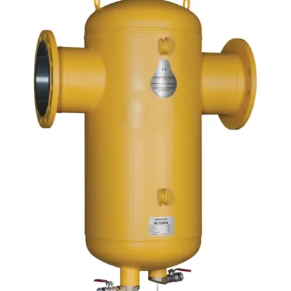 Spirotech Vuilafscheider Spirotech SpiroTrap DN200 200 flens horizontaal met magneet intern BE200FM