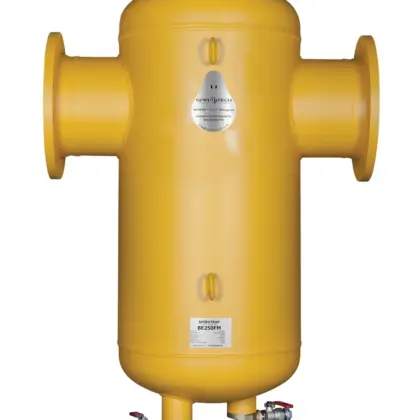 Spirotech Vuilafscheider Spirotech SpiroTrap DN300 300 flens horizontaal met magneet intern BE300FM