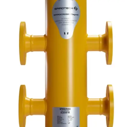 Spirotech SpiroCross Magnet Hydraulische lucht en  vuilafscheider DN065 flens spirotech XC065FM