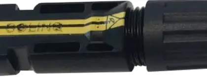 Staubli 32.0017P0100-UR Staubli MC4 connector M 6 mm²