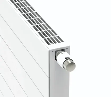 Stelrad 0654042105 Stelrad Planar Style 8 paneelradiator H400xT21xB500 - 435 Watt (EN442 75/65/20) - Ral 9016 Verkeerswit
