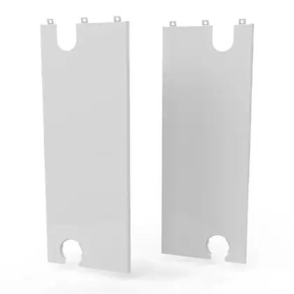 Stelrad R31010733 Stelrad zijpanelen (set van 2 stuks) 700xT33 - Ral 9016 Verkeerswit