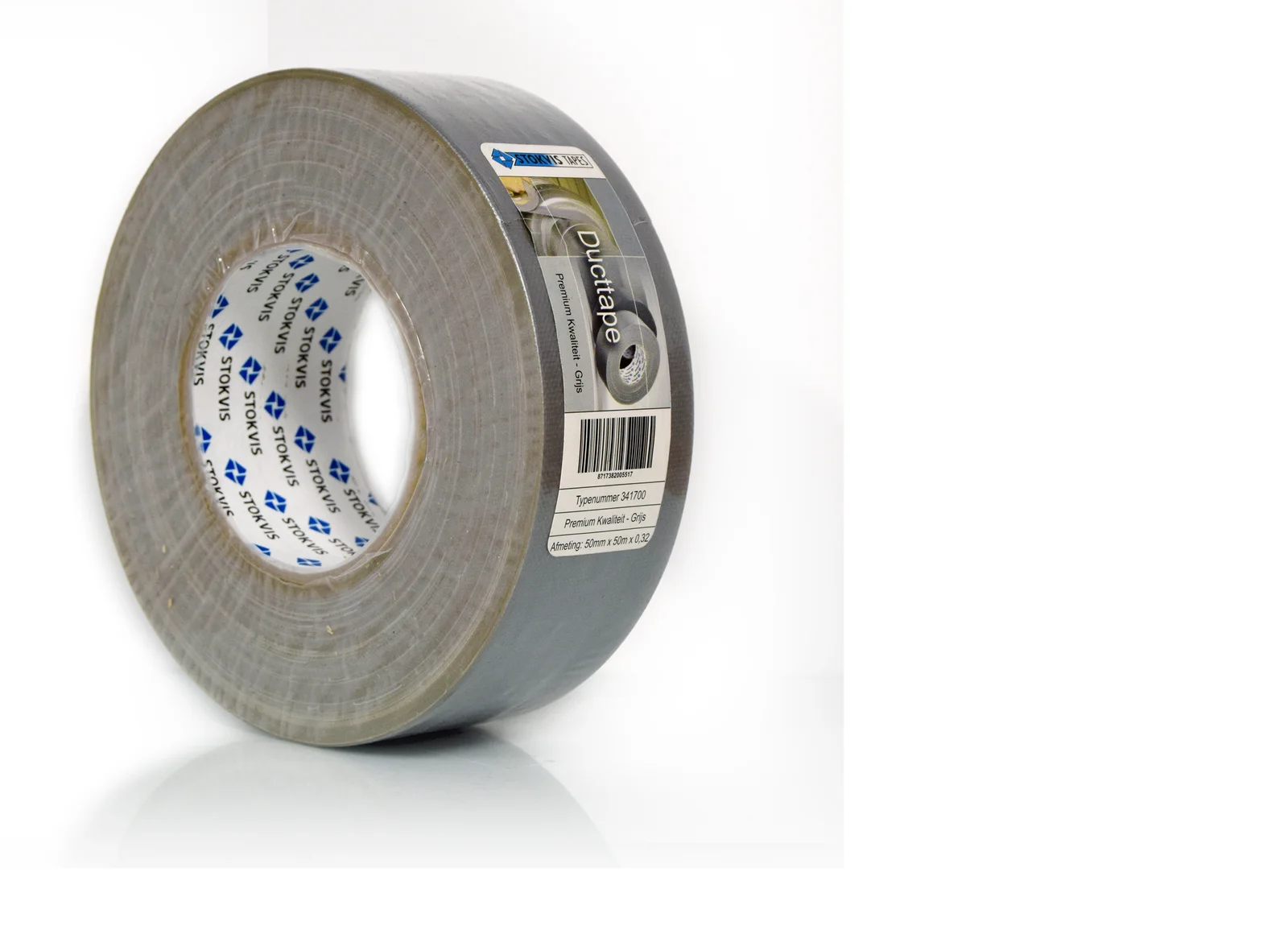 Stokvis 343162 GY 50MMX50M ,19MM BAR silver stokvis 10944