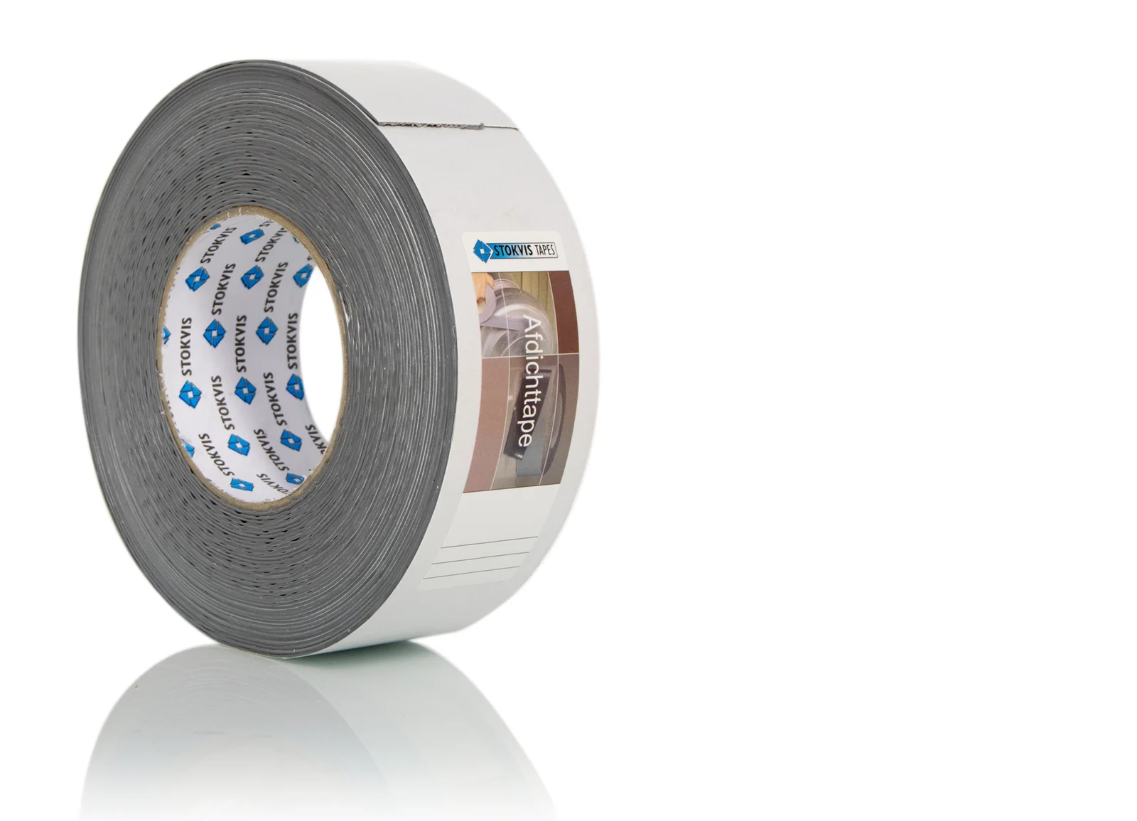 Stokvis Zelfklevende tape Stokvis grijs 50mm L15m 11225