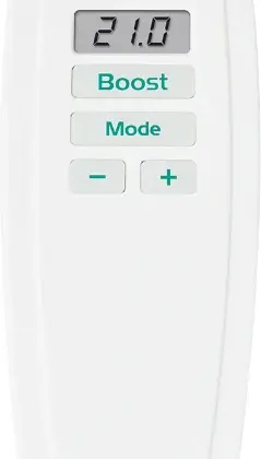 T5001 Balneo IR remote control met LCD - Ral 9016 Verkeerswit