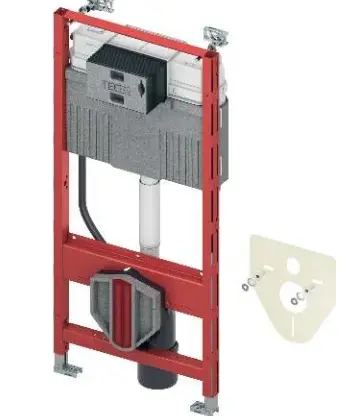 TECE Inbouwspoelreservoir met frame TECE TECEprofil 9300335