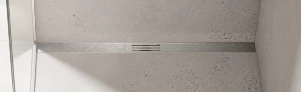 TECE TECElineo all-in-one douchegootset inox geborsteld 1000mm inkortbaar tot 400mm 15301100