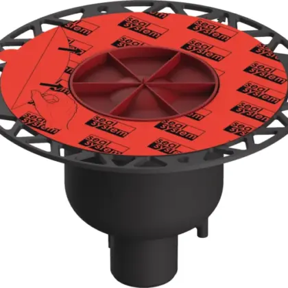 TECE TECEdrainpoint S afvoer DN 50 verticaal SealSystem universele flens TECE 3601600